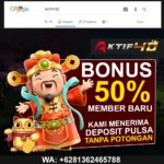 AKTIF4D: Situs Judi Slot Online Resmi Aman Dan Terpercaya